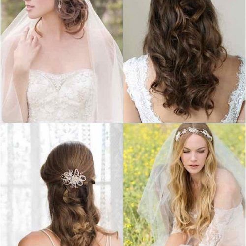 Bridal Chignon Hairstyles With Headband And Veil (Photo 16 of 20)