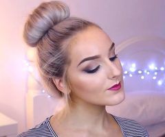 20 Best Collection of Classy Low Bun Hairstyles for Big Foreheads