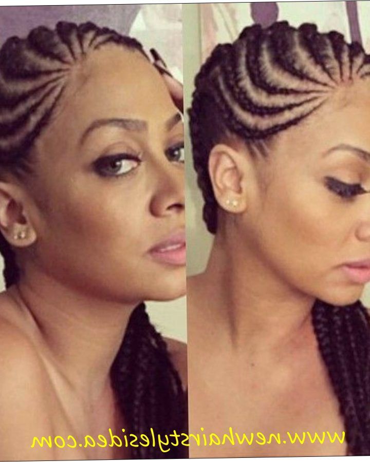15 Collection of Cornrows Hairstyles for Oval Faces