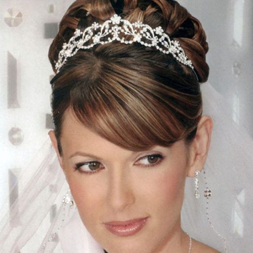 Curly Wedding Updos With A Bouffant (Photo 13 of 20)