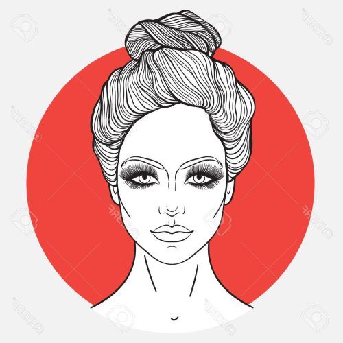 Decorative Topknot Hairstyles (Photo 8 of 20)