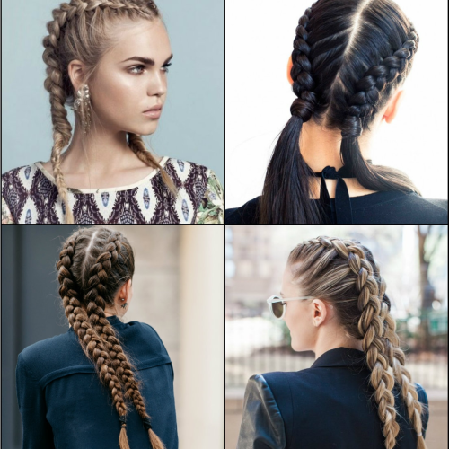 Double Braided Hairstyles (Photo 2 of 20)