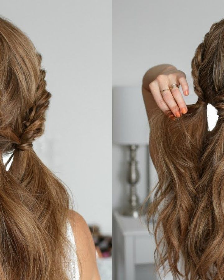20 Photos Double Fishtail Braids for Prom