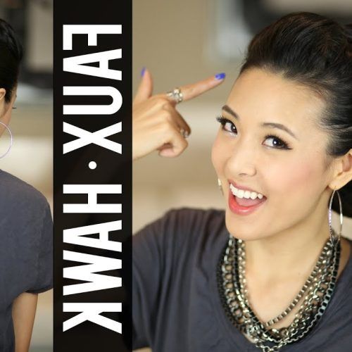 Faux Hawk Ponytail Hairstyles (Photo 1 of 20)