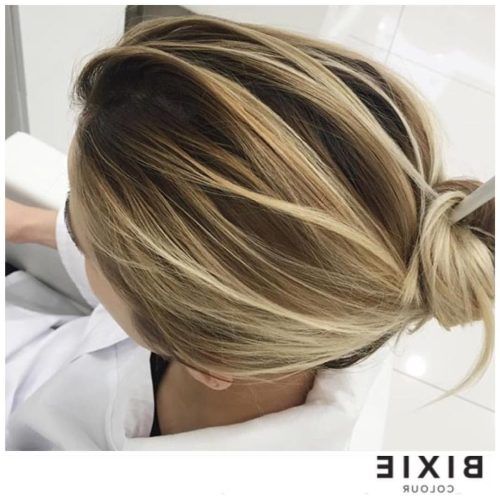 Grown Out Balayage Blonde Hairstyles (Photo 17 of 20)