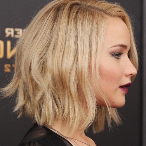 Jennifer Lawrence Medium Hairstyles (Photo 7 of 20)