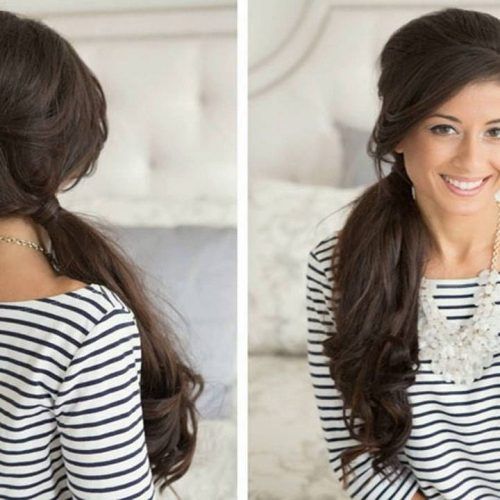 Low Curly Side Ponytail Hairstyles For Prom (Photo 15 of 20)