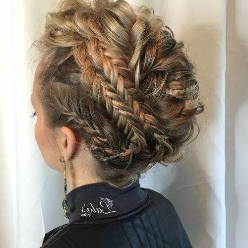 Messy Fishtail Faux Hawk Hairstyles (Photo 8 of 20)