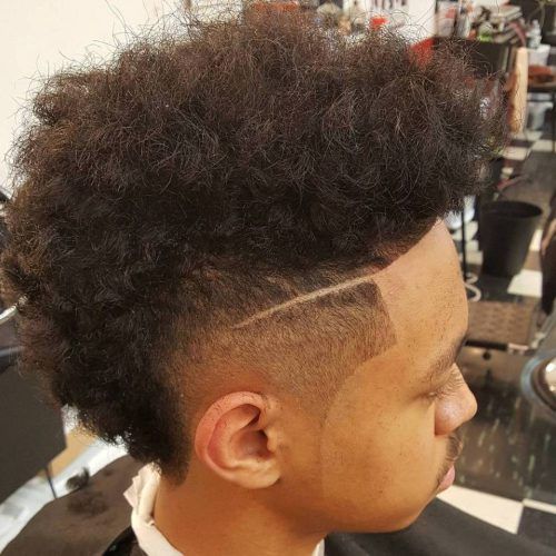 Mohawks Hairstyles With Curls And Design (Photo 1 of 20)