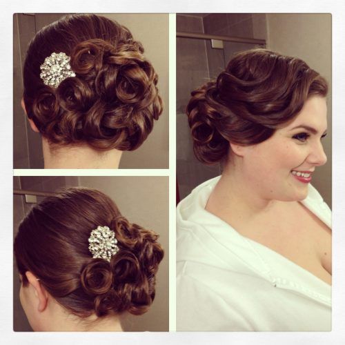 Pin Up Wedding Hairstyles (Photo 2 of 15)