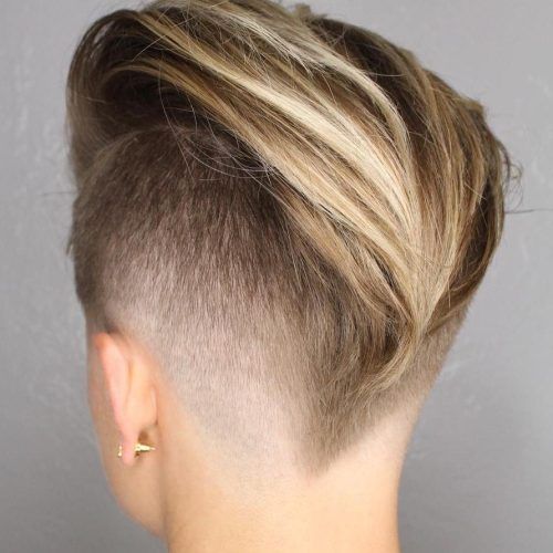 Pixie-Bob Hairstyles With Temple Undercut (Photo 14 of 20)