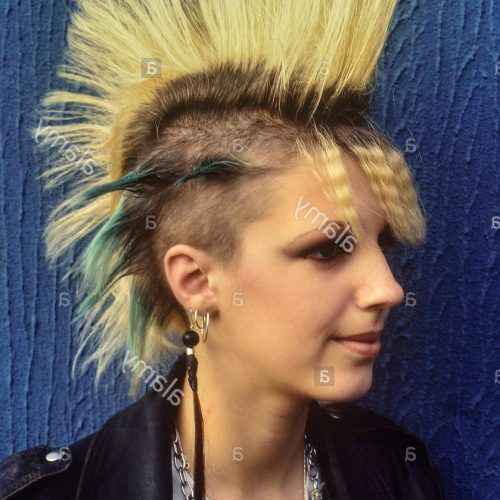 Rocker Girl Mohawk Hairstyles (Photo 6 of 20)