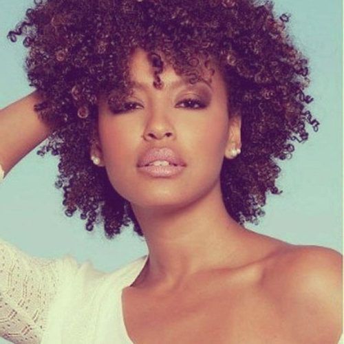 Short Black Hairstyles For Curly Hair (Photo 11 of 15)