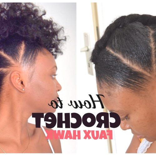 Side Braided Curly Mohawk Hairstyles (Photo 17 of 20)
