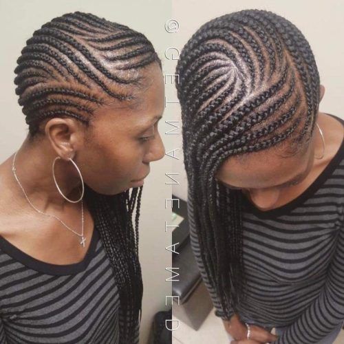 Side French Cornrow Hairstyles (Photo 9 of 15)