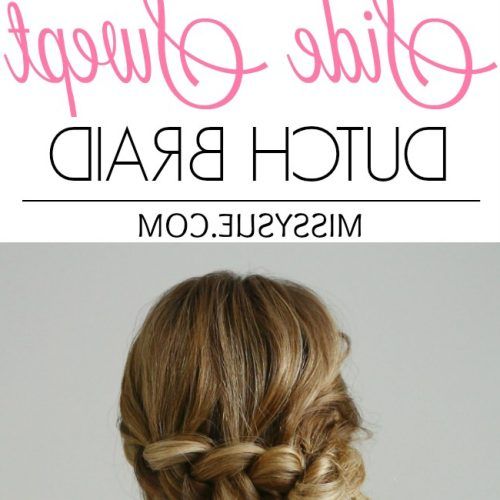Side Swept Carousel Braid Hairstyles (Photo 13 of 20)