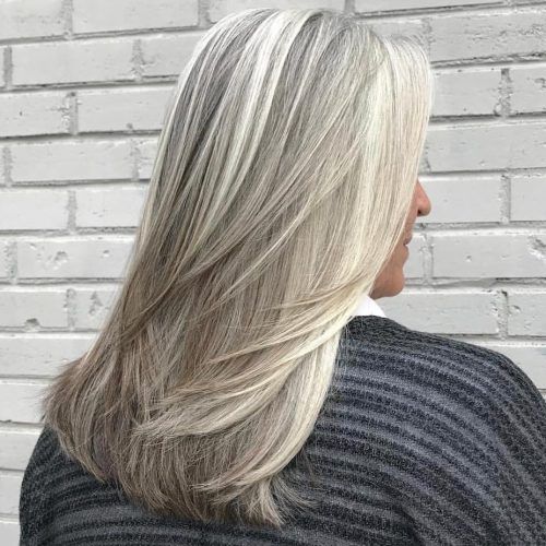 Silver White Wispy Hairstyles (Photo 3 of 20)