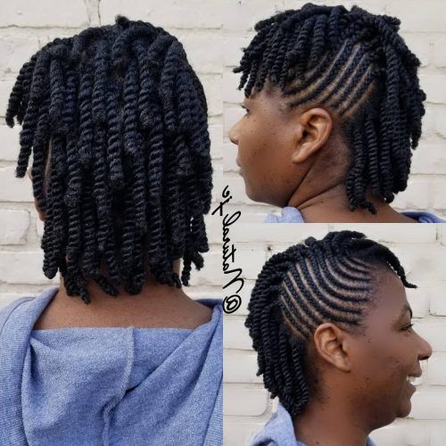 Straight Layered Hairstyles With Twisted Top (Photo 17 of 20)