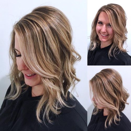 Sun-Kissed Blonde Hairstyles With Sweeping Layers (Photo 20 of 20)