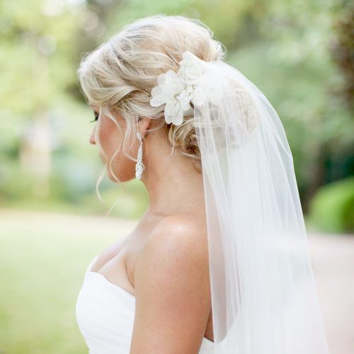 Tender Bridal Hairstyles With A Veil (Photo 2 of 20)