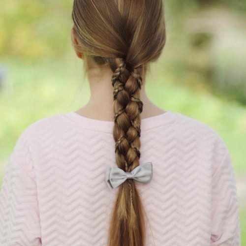 Three Strand Pigtails Braided Hairstyles (Photo 7 of 20)