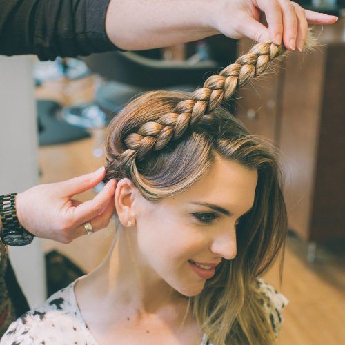 Tight Braided Hairstyles With Headband (Photo 12 of 20)