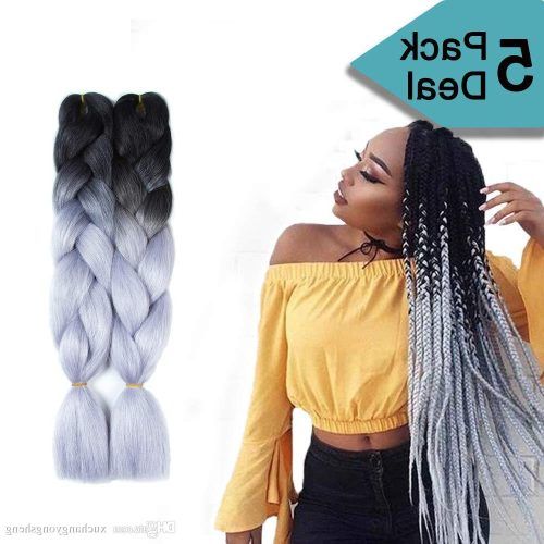 Two-Tone Twists Hairstyles With Beads (Photo 9 of 20)