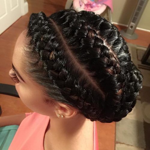 Under Braid Hairstyles For Long-Haired Goddess (Photo 2 of 20)
