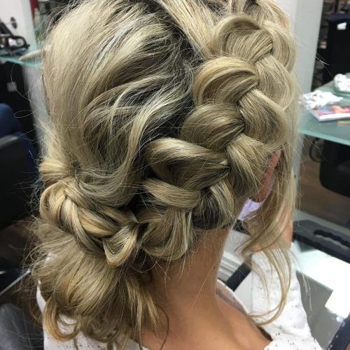 Vintage Inspired Braided Updo Hairstyles (Photo 15 of 20)
