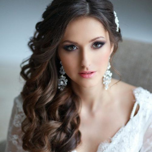 Wedding Hairstyles On The Side With Curls (Photo 1 of 15)