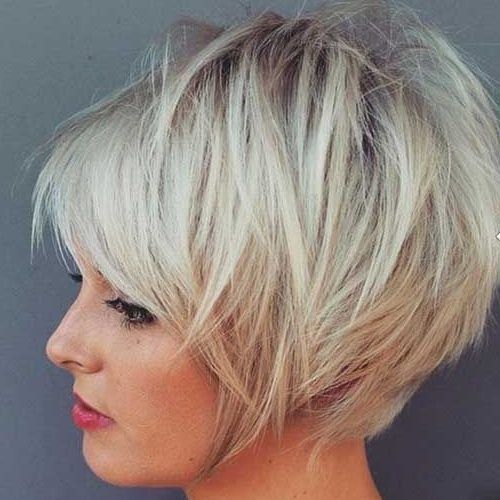 Stacked Pixie-Bob Haircuts With Long Bangs (Photo 2 of 15)