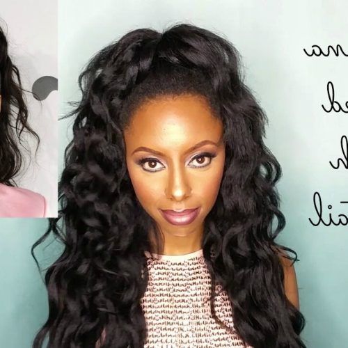 High Curly Black Ponytail Hairstyles (Photo 13 of 20)