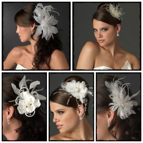 Wedding Guest Hairstyles For Long Hair With Fascinator (Photo 13 of 15)