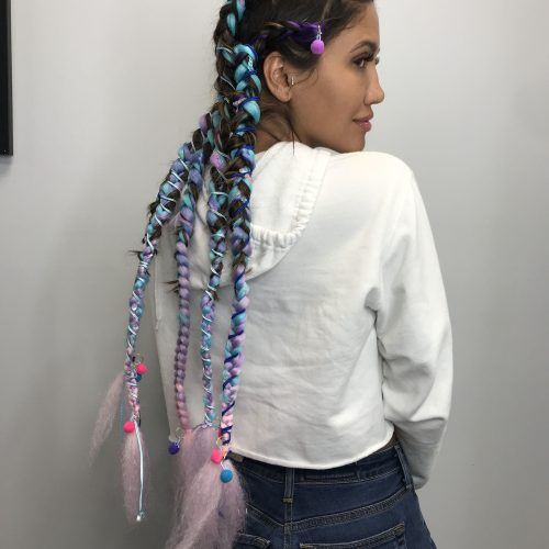 Blue Braided Festival Hairstyles (Photo 11 of 20)