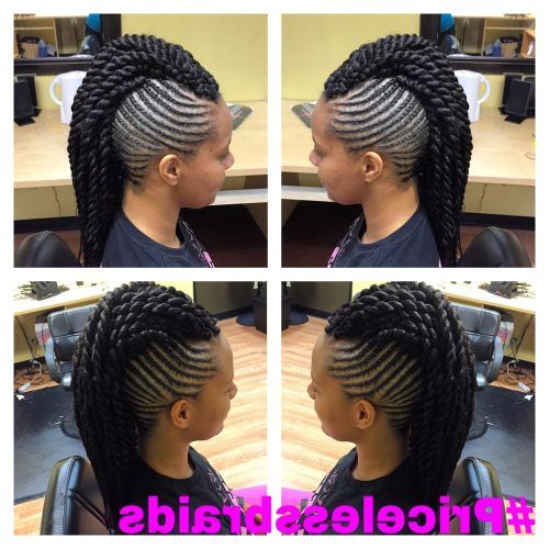 Twisted And Braided Mohawk Hairstyles (Photo 9 of 20)