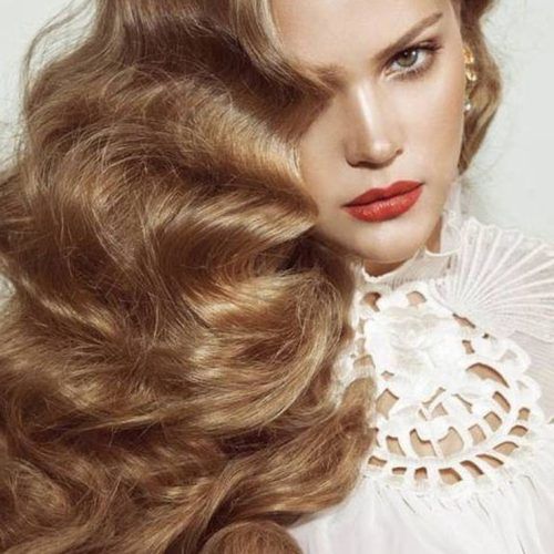 Finger Waves Long Hair Updo Hairstyles (Photo 15 of 15)