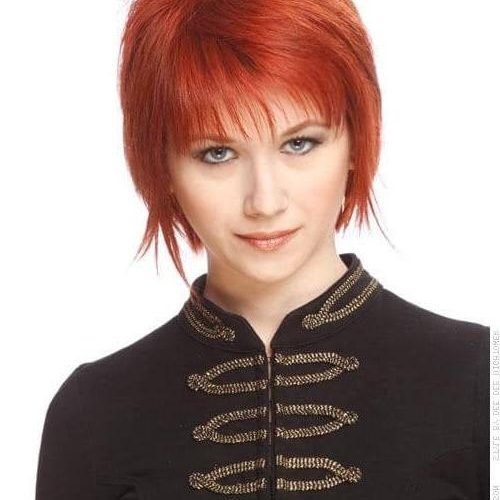 Fire Red Short Hairstyles (Photo 9 of 20)