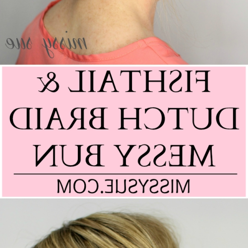 Messy Ponytail Hairstyles With A Dutch Braid (Photo 7 of 20)
