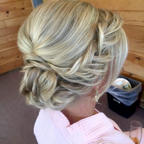 Fishtailed Snail Bun Prom Hairstyles (Photo 7 of 20)