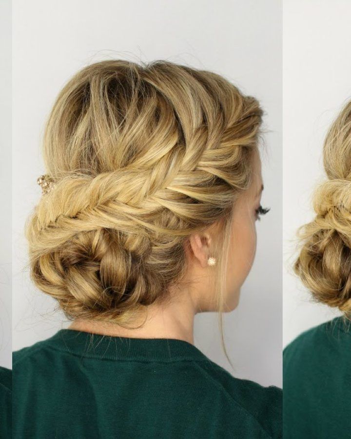 20 Best Collection of Fishtail Florette Prom Updos