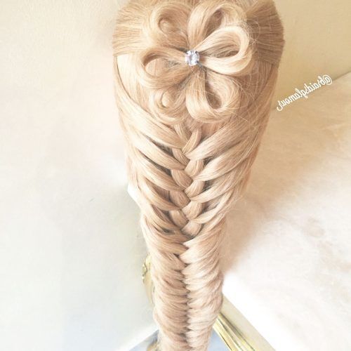 Mermaid Braid Hairstyles With A Fishtail (Photo 19 of 20)