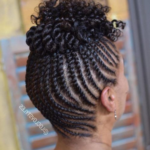 Reverse Flat Twists Hairstyles (Photo 4 of 15)