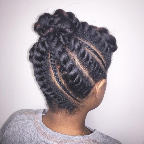 Reverse Flat Twists Hairstyles (Photo 8 of 15)