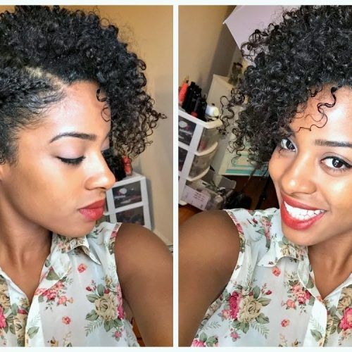 Updo Twist Out Hairstyles (Photo 2 of 15)
