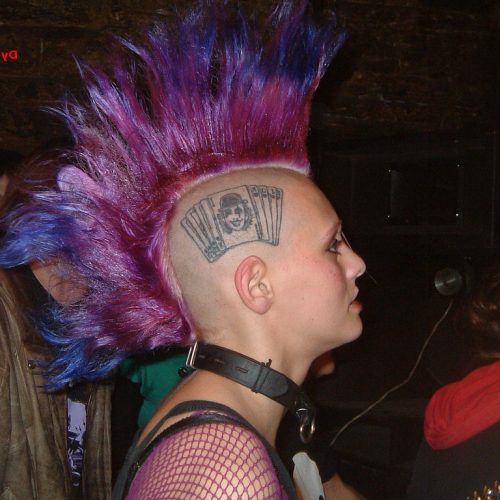 Rocker Girl Mohawk Hairstyles (Photo 15 of 20)