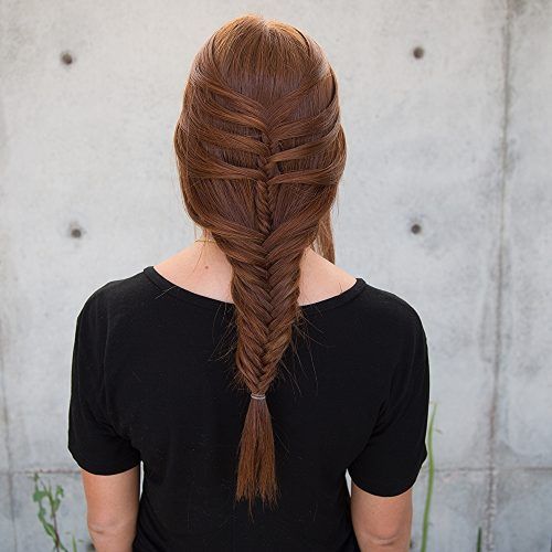 Mermaid Braid Hairstyles With A Fishtail (Photo 8 of 20)