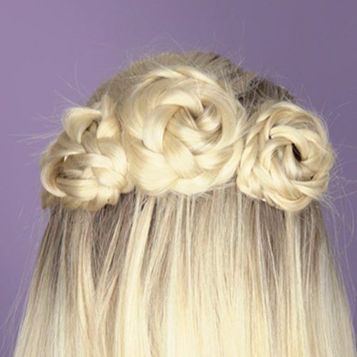 Floral Braid Crowns Hairstyles For Prom (Photo 14 of 20)