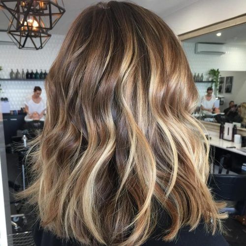 Light Brown Hairstyles With Blonde Highlights (Photo 13 of 20)