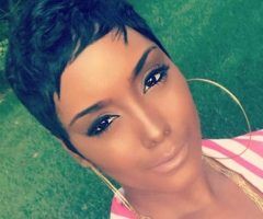 20 Inspirations Perfect Pixie Haircuts for Black Women