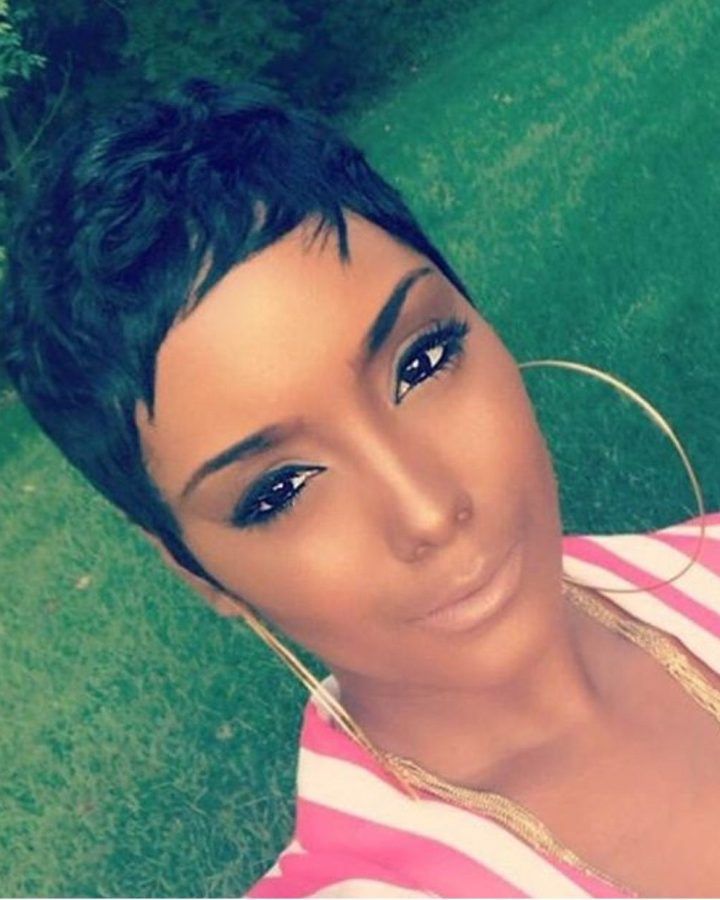20 Inspirations Perfect Pixie Haircuts for Black Women